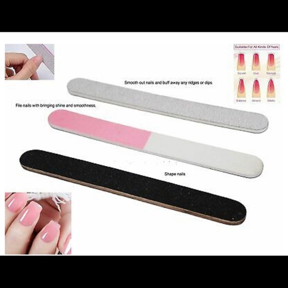 6 PCS Pedicure / Manicure Set Nail Cleaner Nail Filers Grooming Kit Case - Picture 5 of 6